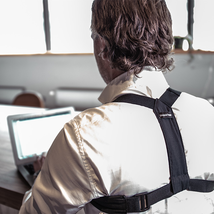 Posture holdningssele, Sort
