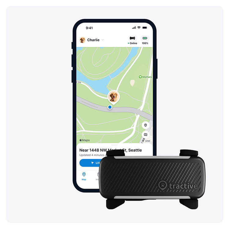 GPS til hund, Tractive