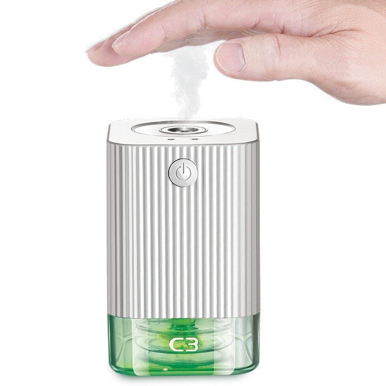 Håndsprit dispenser med damp