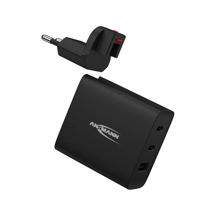 Rejseadapter med USB-porte