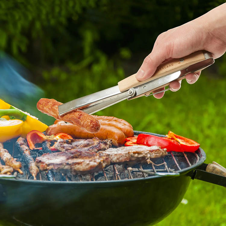 Foldbar grilltang