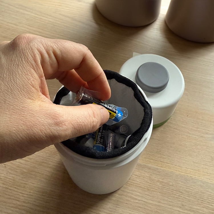 Batteriboks til genbrug