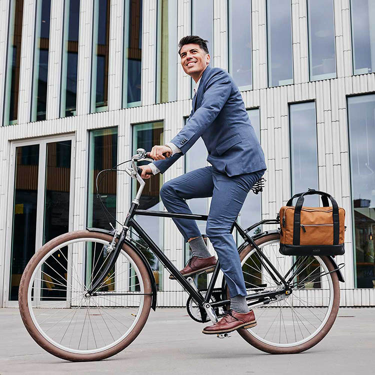 Computertaske til cyklen