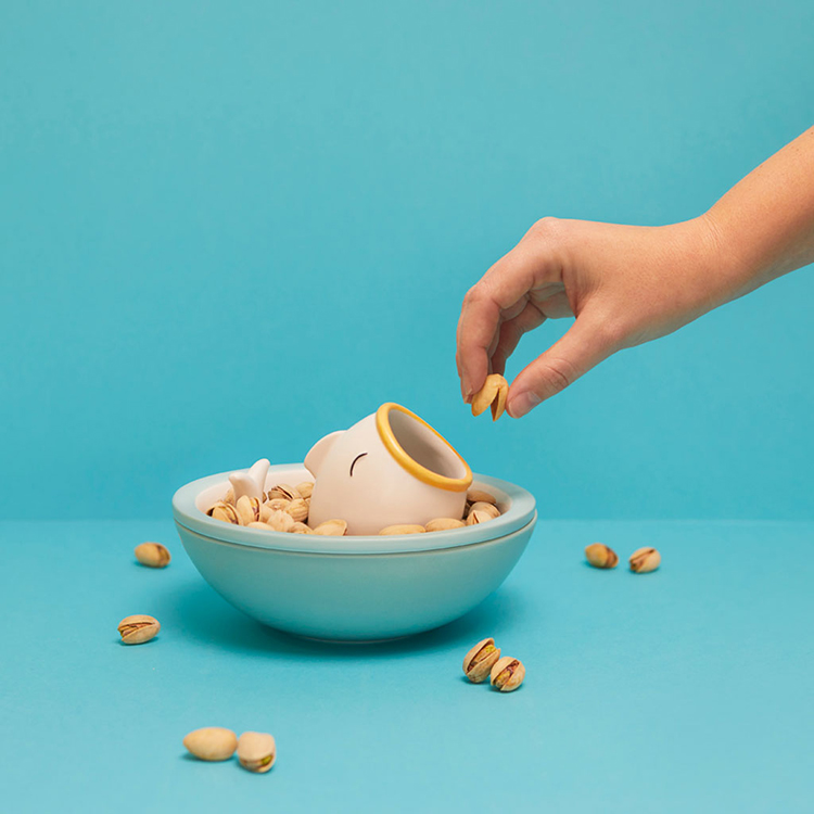 Snackskål i keramik