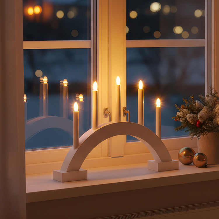 Batteridrevet adventsstage