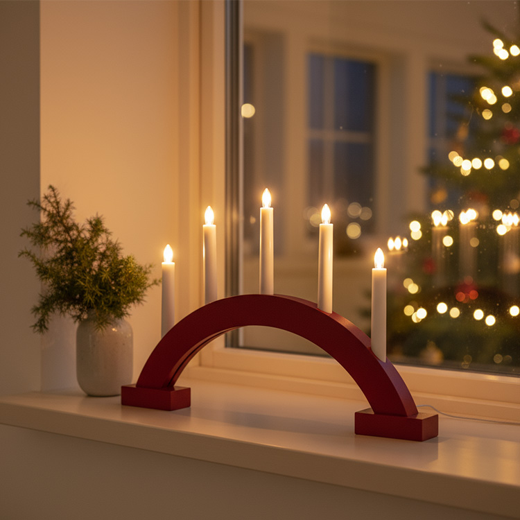 Batteridrevet adventsstage
