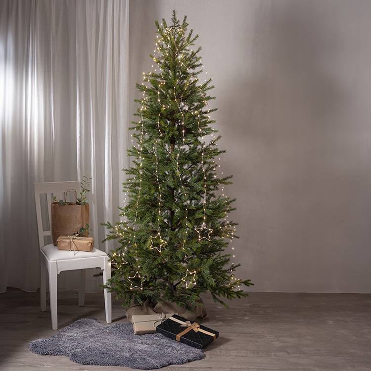 Juletræssløjfe med stjerner