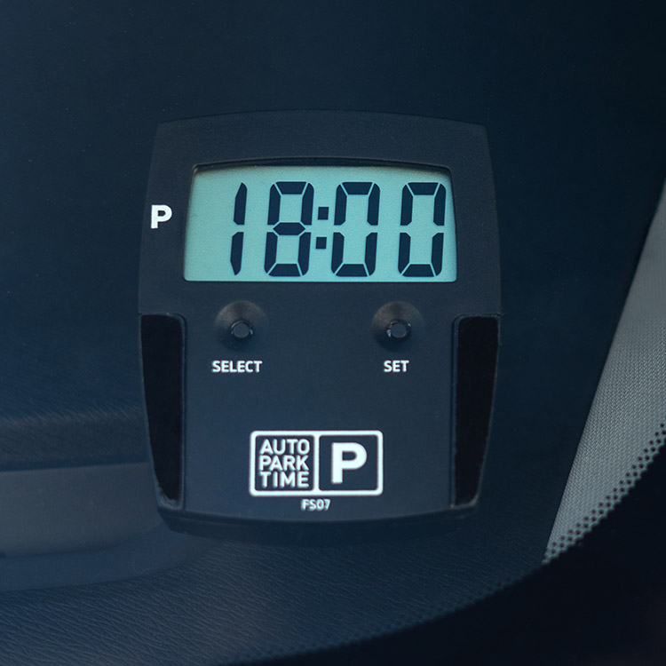 Automatisk P-skive Autoparktime, Model 3