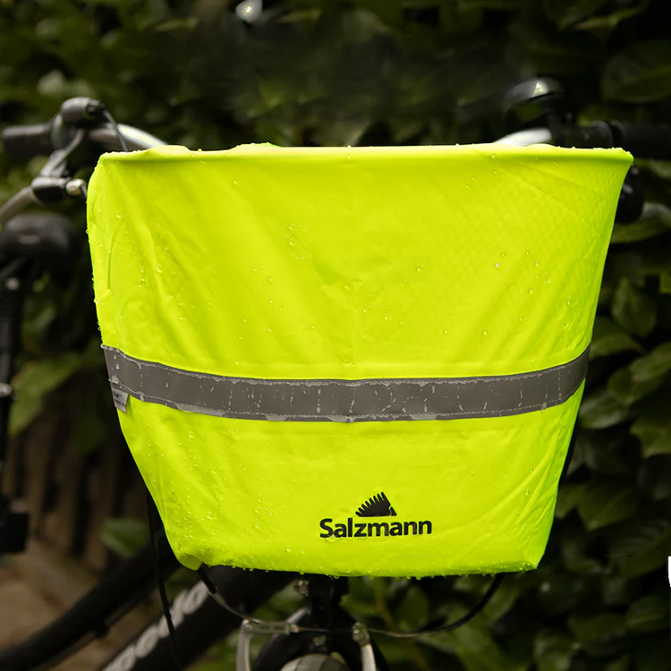 Regnslag til cykelkurv