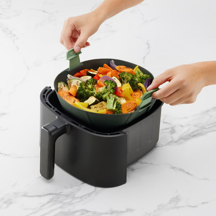 Silikoneform til airfryer, Lékué
