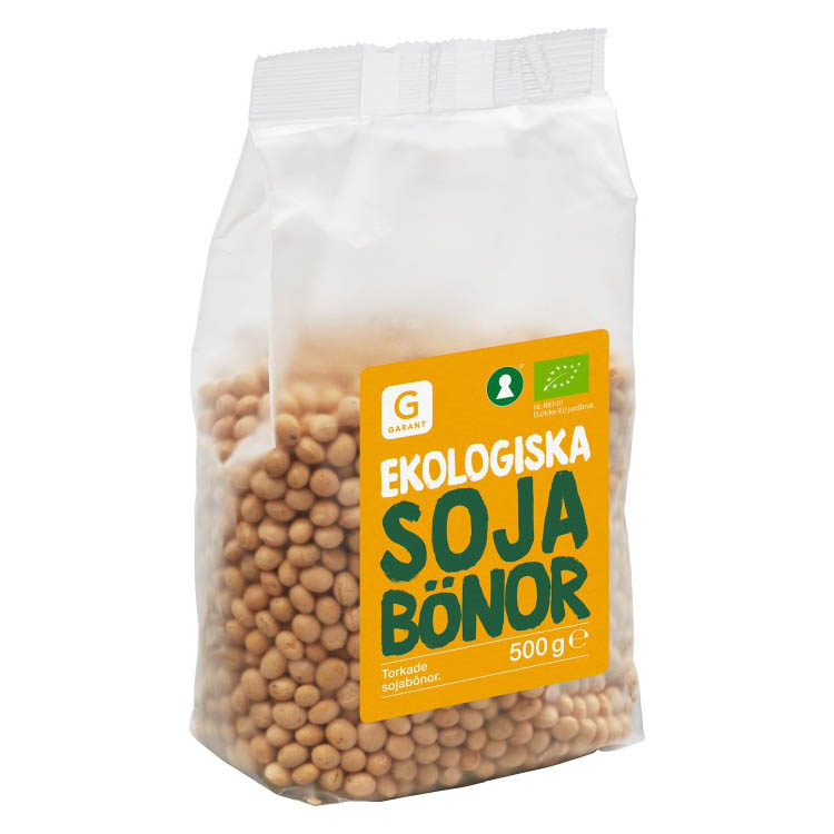 Garant Økologiske Sojabønner 500g